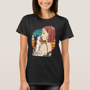 Camiseta Calico Cat Mãe Gota Gatinho Gatinho Gatinho Gatinh