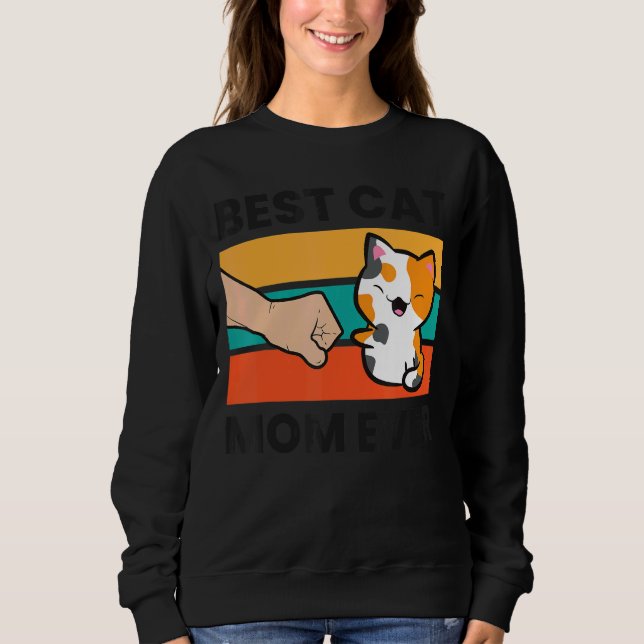Camiseta Calico Cat Owner Best Cat Mãe Ever Cat (Frente)