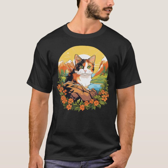 Camiseta Calico Cats Calico Cat (Frente)