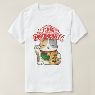 Camiseta Calico Lucky Cat, Ano Novo Chinês