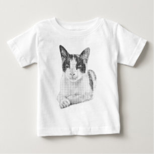 Camiseta Calico Pop Meia-tinta