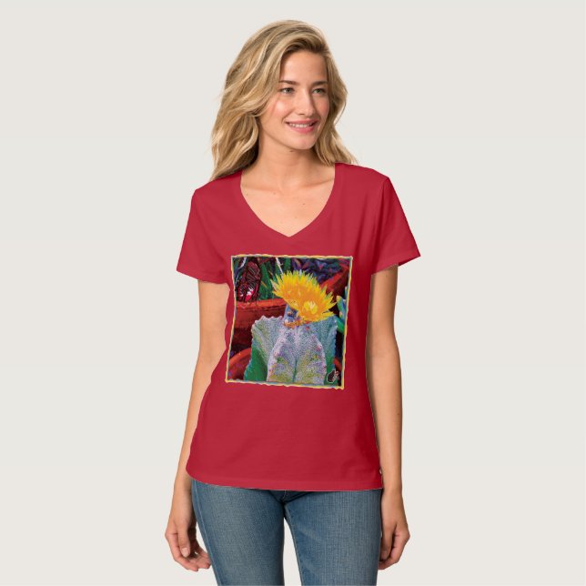 Camiseta Caliente Cactus (Frente Completa)