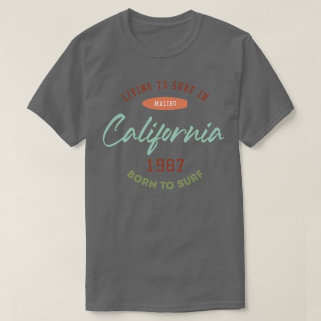 Camiseta Califórnia 1987 (Frente do Design)