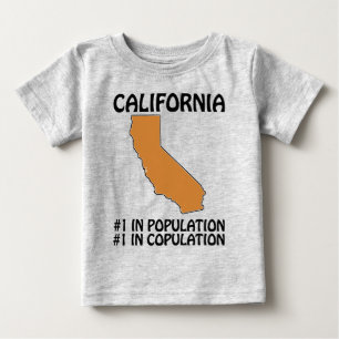 Camiseta Califórnia - #1 em População, #1 em Cópula