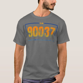 Camiseta Califórnia 90037 Zipcode OB