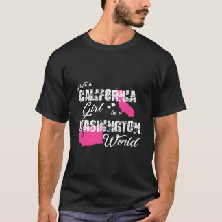 Camiseta Califórnia Apenas Uma Califórnia Em Um Washington