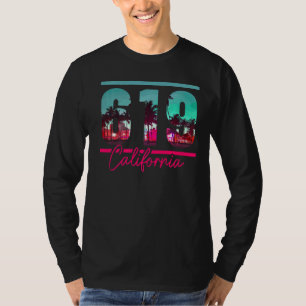 Camiseta California Area Code 619 San Diego Vintage Retro