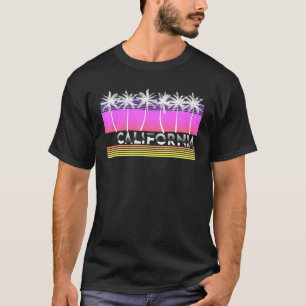 Camiseta California Beach 80s 90s Palm estético Vaporwave