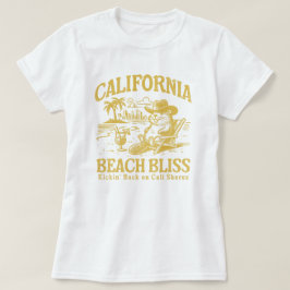Camiseta California Beach Bliss em Cali Shores