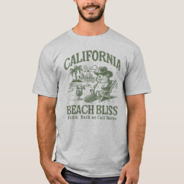Camiseta California Beach Bliss em Cali Shores
