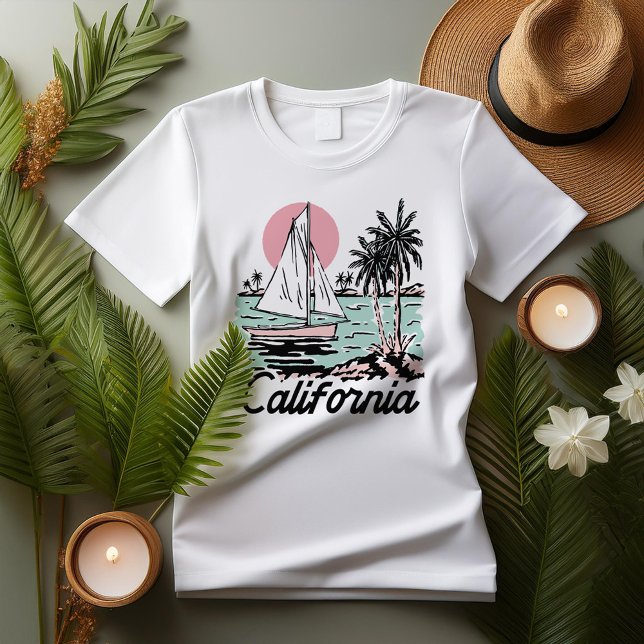 Camiseta California Beach Life (Criador carregado)