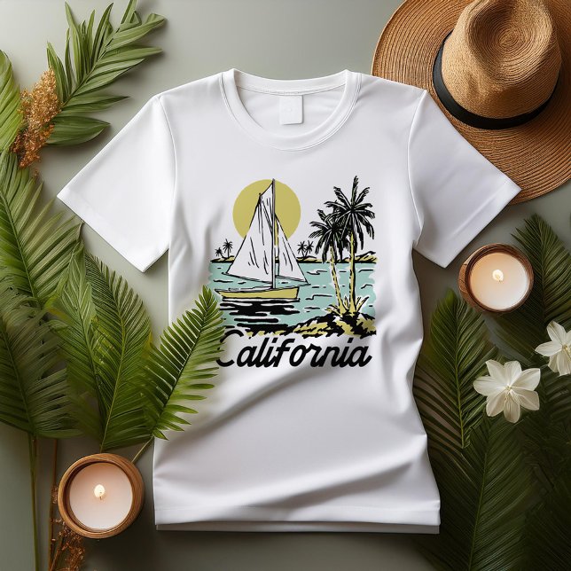 Camiseta California Beach Life (Criador carregado)