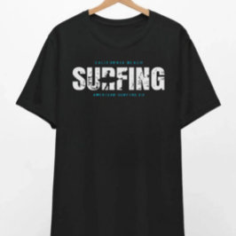 Camiseta California Beach Surfing