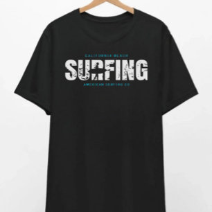 Camiseta California Beach Surfing