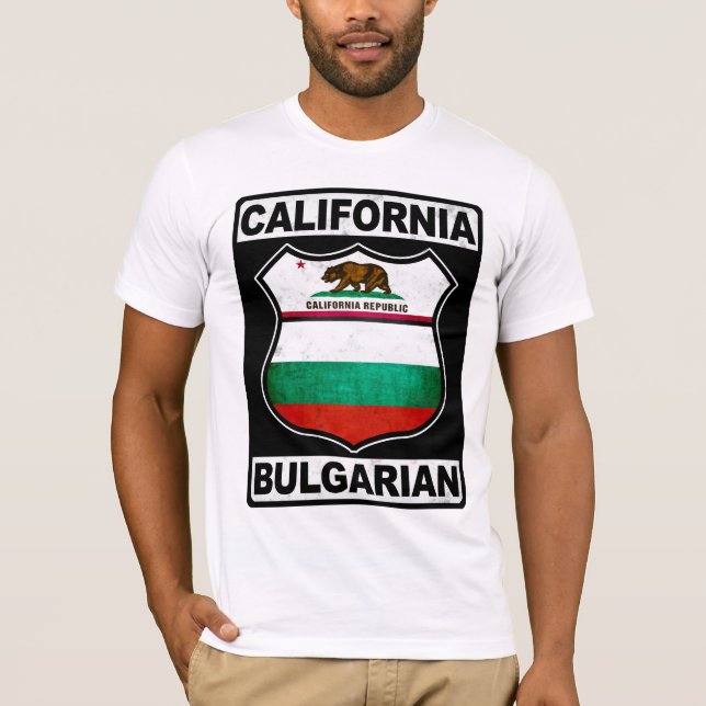 Camiseta California Búlgaro Americano (Frente)