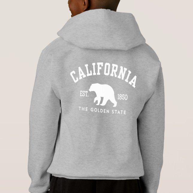 Camiseta Califórnia CA Urso (Verso)