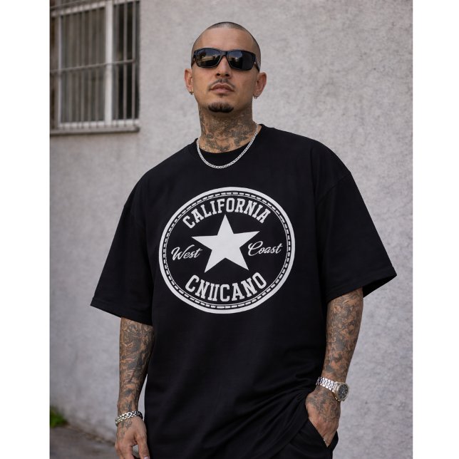 Camiseta California Chicano West Coast (California Chicano West Coast T-shirt)