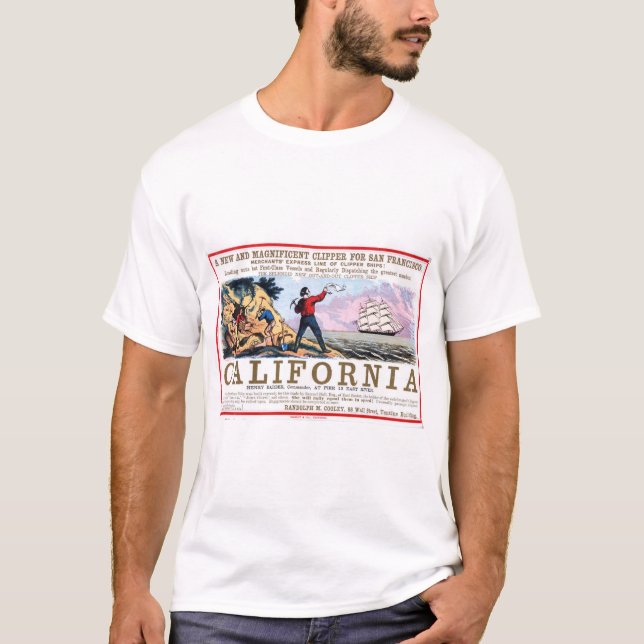 Camiseta California Clipper Sailing (Frente)