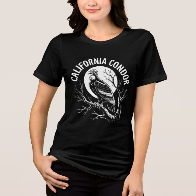 Camiseta California condor for men and women  (Frente)