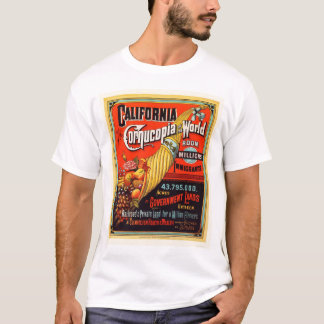 Camiseta Califórnia - Cornucopia do mundo