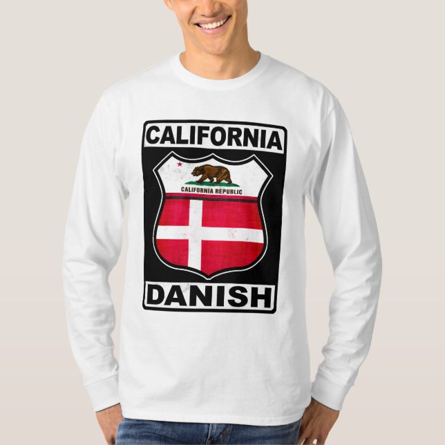 Camiseta California Danish American (Frente)