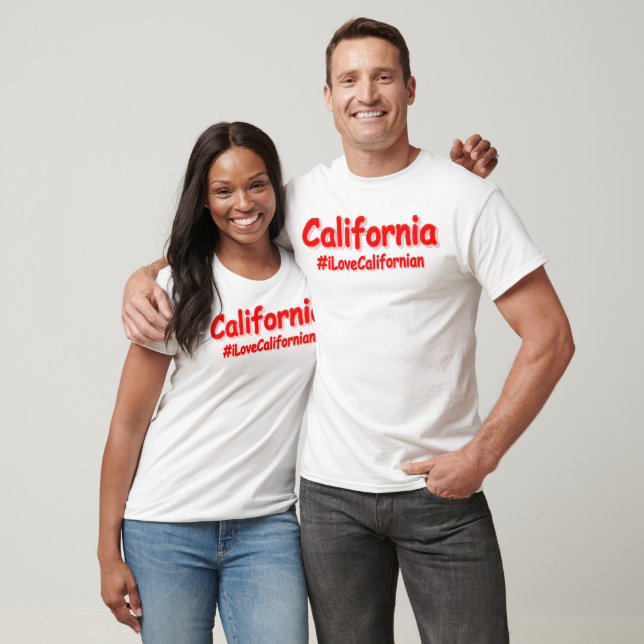 Camiseta "Califórnia" Design. Comprar Agora (Unissex)
