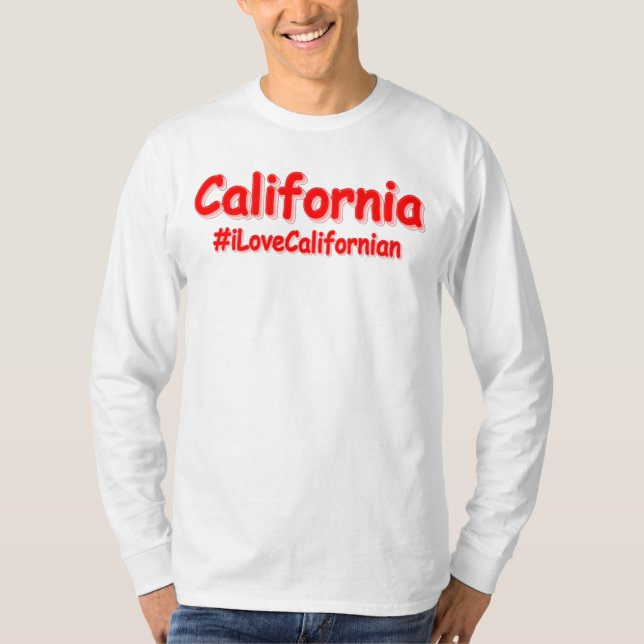 Camiseta "Califórnia" Design. Comprar Agora (Frente)