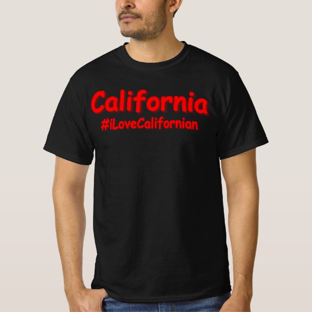 Camiseta "Califórnia" Design. Comprar Agora (Frente)