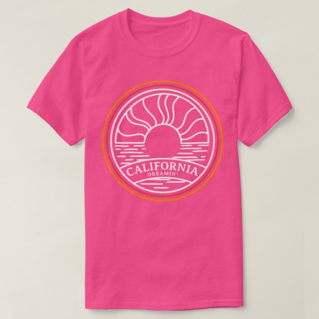 Camiseta California Dreamin 1 (Frente do Design)