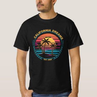 Camiseta California Dreams 1980 Sunset