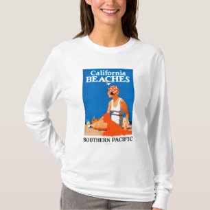Camiseta Califórnia encalha o poster relativo à promoçã
