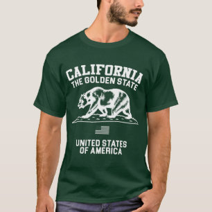 Camiseta Califórnia, Estado Ouro