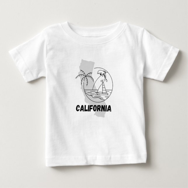 Camiseta california EUA (Frente)