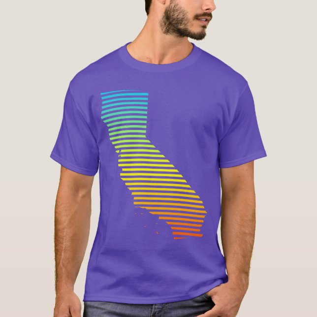 Camiseta califórnia fade (Frente)