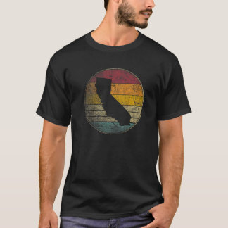 Camiseta California Gift Vintage - Retro Sunset