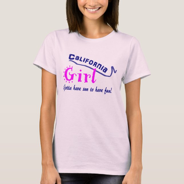 Camiseta California Girl (Frente)