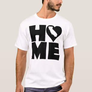 Camiseta California Home Heart State Tees