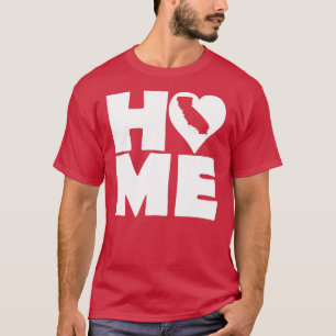 Camiseta California Home Heart State Tees