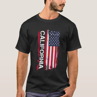 Camiseta Califórnia, homens e mulheres