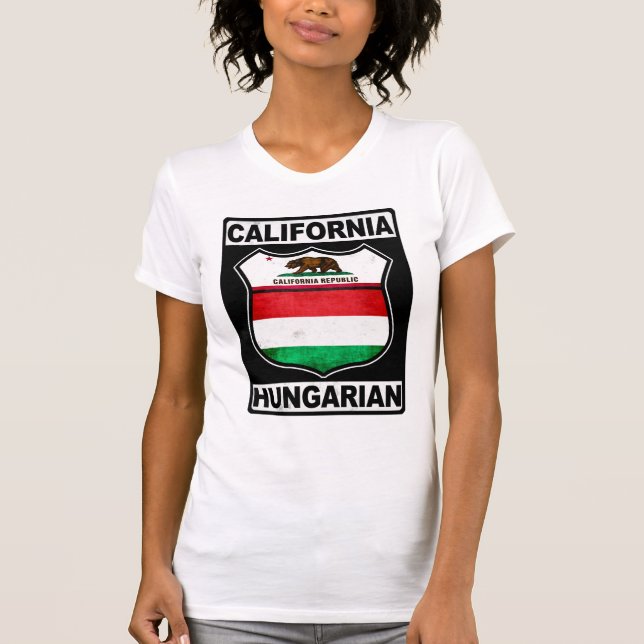 Camiseta California Húngaro Americano (Frente)