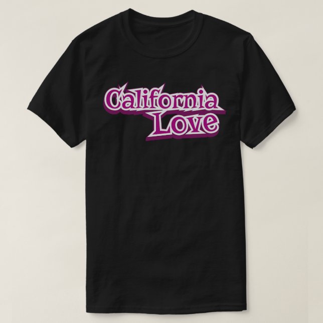 Camiseta California Love (Frente do Design)