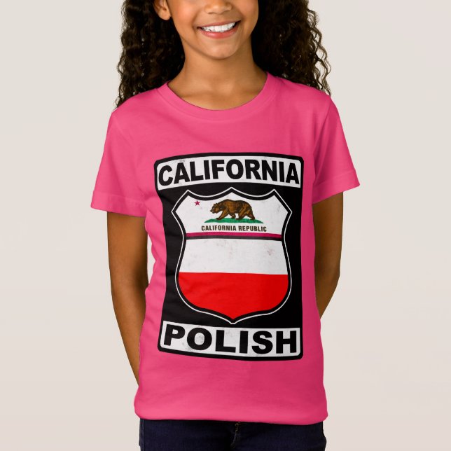 Camiseta California Polonês Americano (Frente)