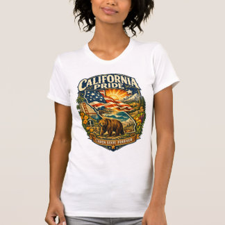 Camiseta California Pride Golden State Forever