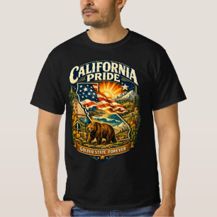 Camiseta California Pride Golden State Forever