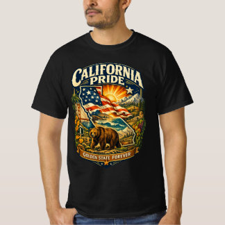 Camiseta California Pride Golden State Forever