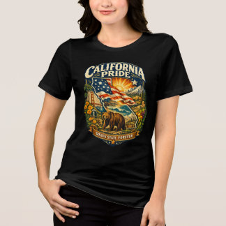 Camiseta California Pride Golden State Forever
