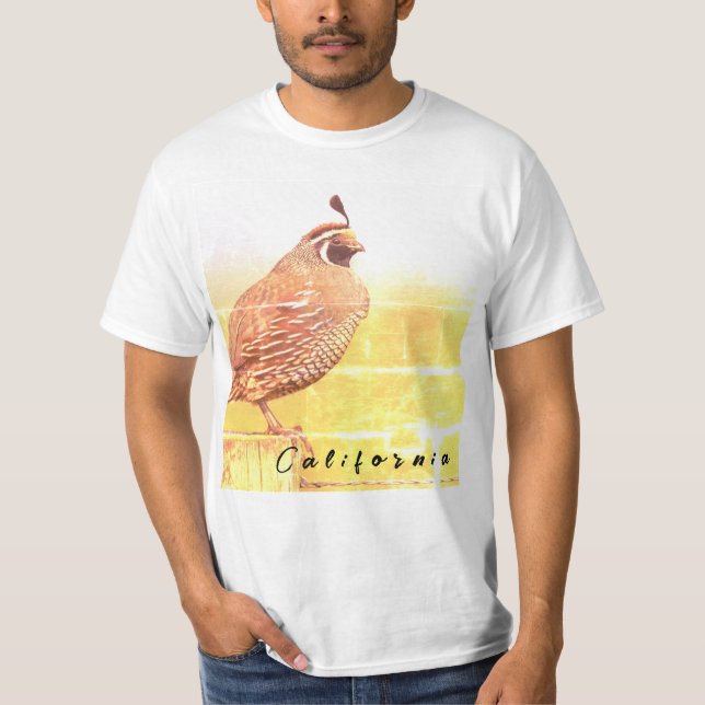 Camiseta California Quail (Frente)