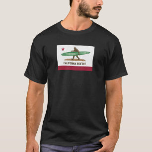 Camiseta Califórnia que surfa Bigfoot Longboard