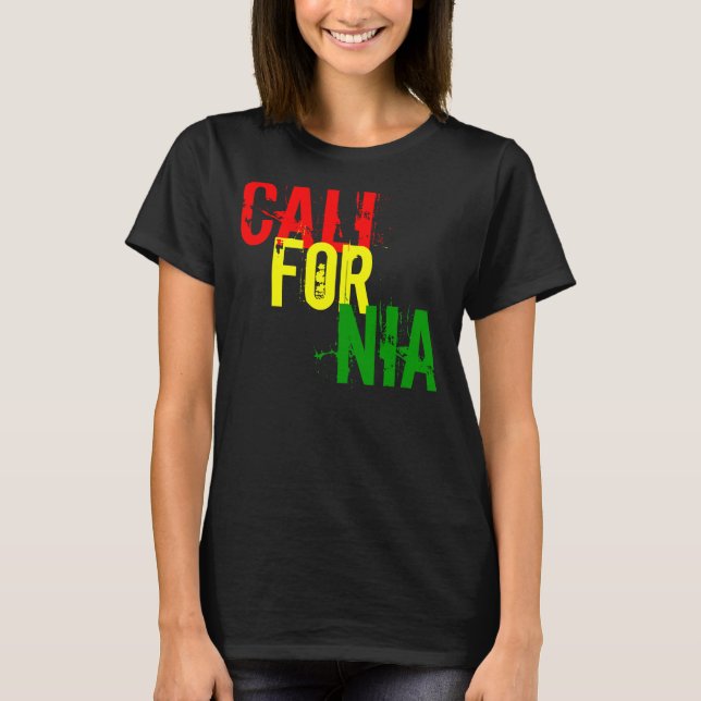 Camiseta California Rasta (Frente)