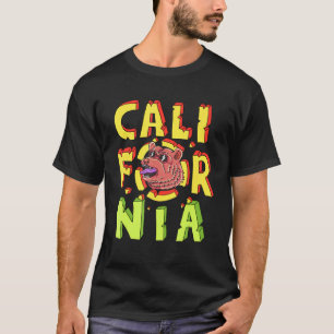 Camiseta California Republic Bear Surfing